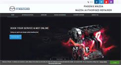 Desktop Screenshot of phoenix-mazda.co.uk